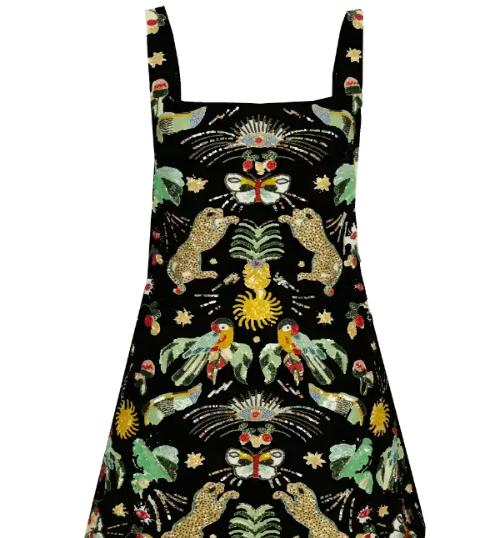 Aurelia Designer Dress Black