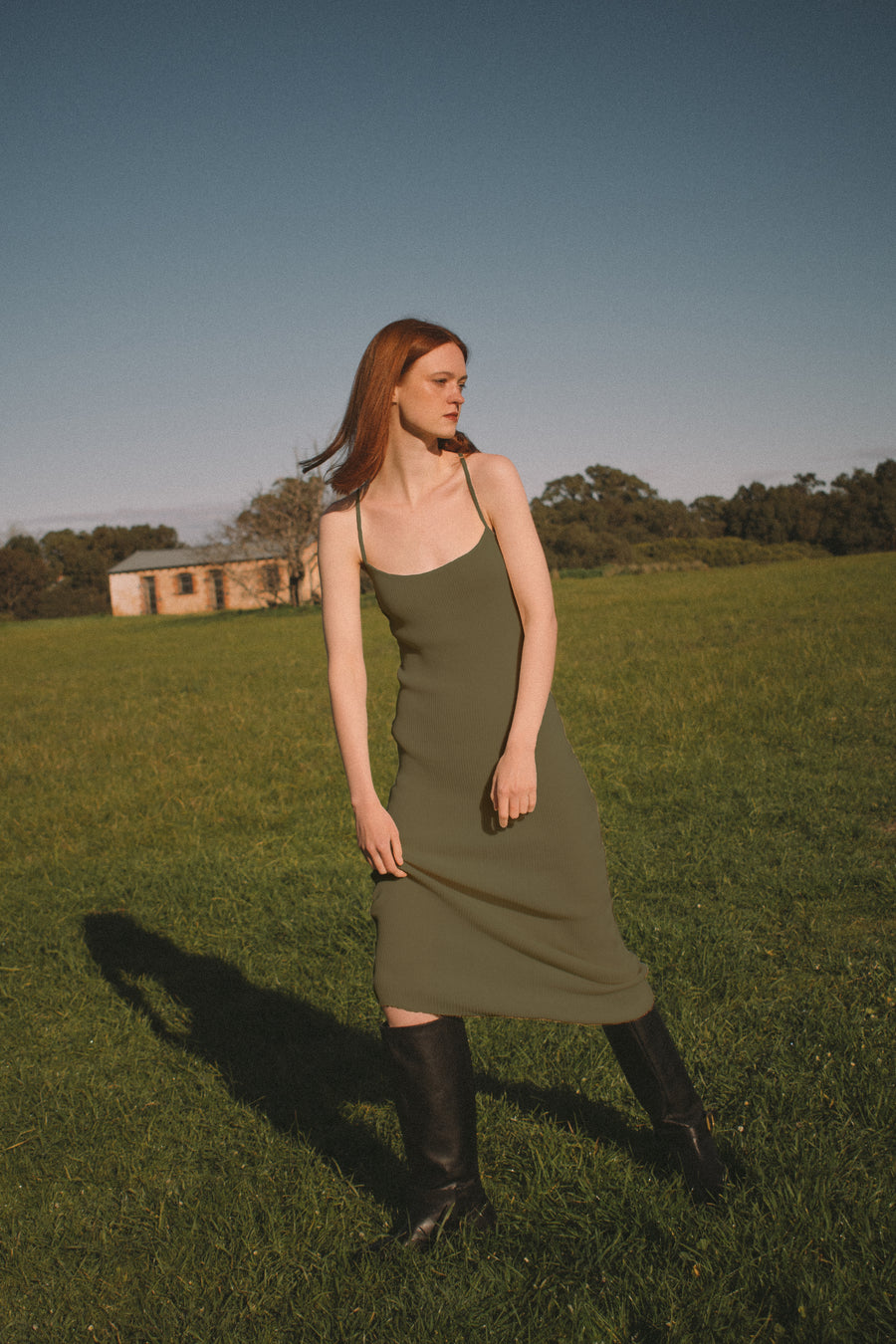 Ella Cross-back Maxi Dress